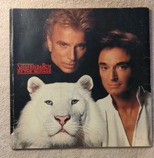 Vintage Siegfried And Roy at The Mirage 1998&nbsp;Program Magazine Book Collectible