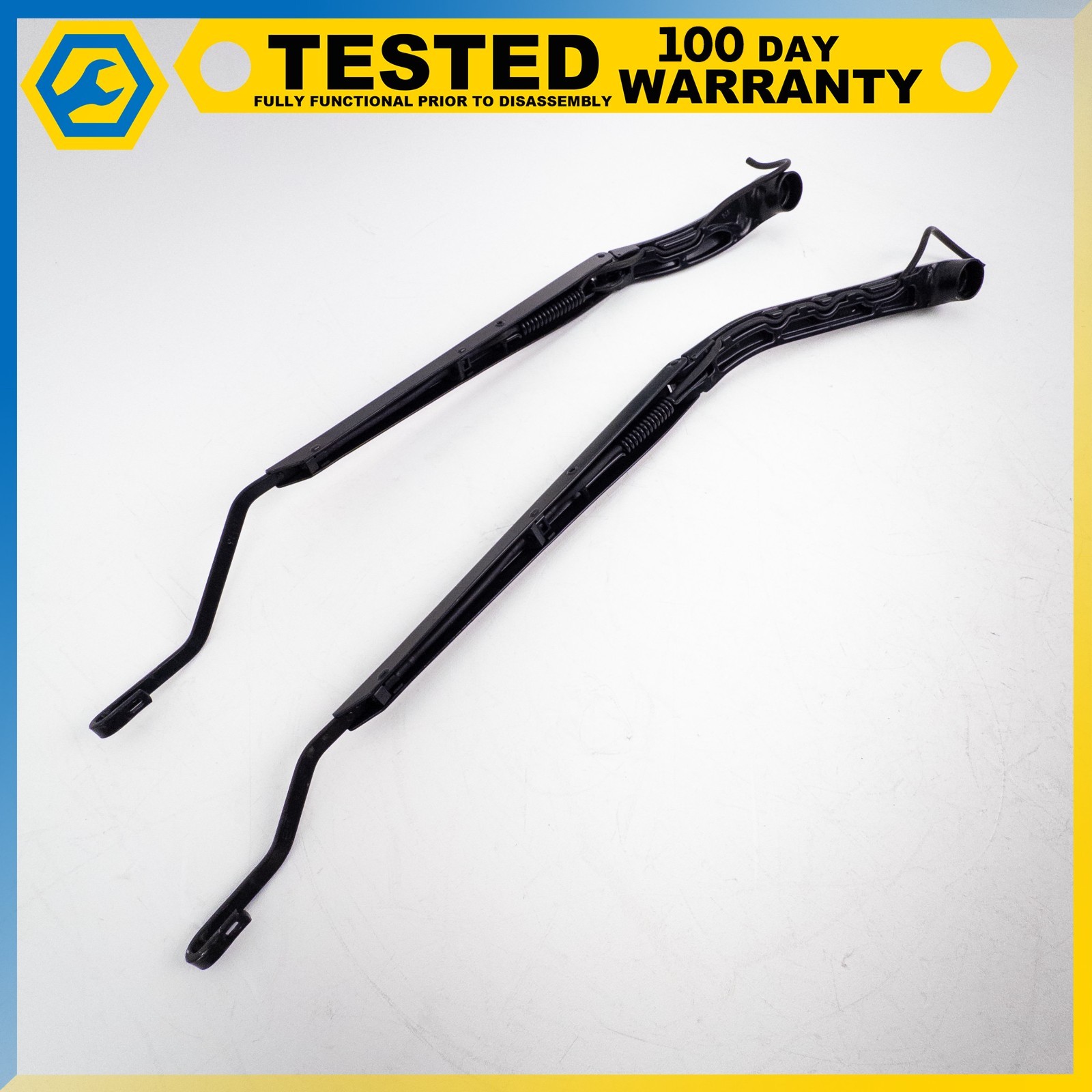 05-13 CHEVROLET CORVETTE C6 FRONT LEFT RIGHT WINDSHIELD WIPER ARM BLADE SET OEM