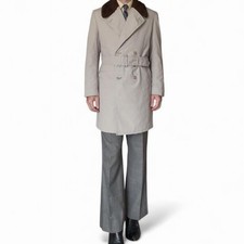 Vintage 60s Dunn & Co Trench Coat 40R