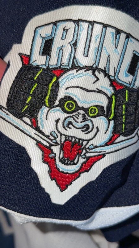 Syracuse Crunch Signed Hockey Jersey Autographed Original (Not Authenticated)
