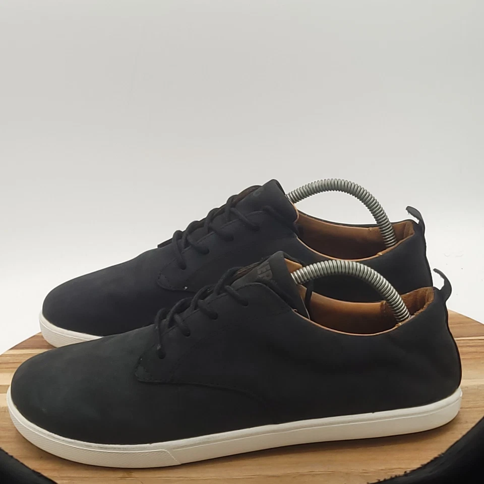 Xero Shoes Glenn Men's Sz 9.5 Black Leather Barefoot Minimalist Casual Lace Up - Image 4 of 4