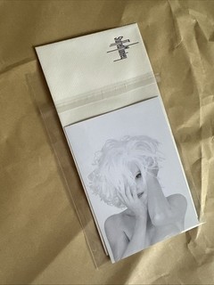 Mylène Farmer Carte Promo Monkey Me Enveloppe