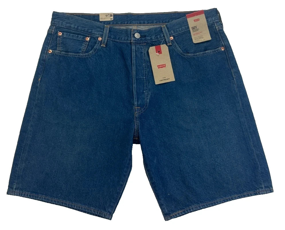 Levis 501 Original Fit Lightweight Denim Shorts Mens Sizes Medium Wash 8490₽