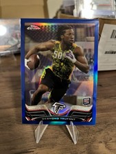2013 Topps Chrome Desmond Trufant #126 Blue Refractor /199 RC Atlanta Falcons SP