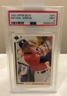 Michael Jordan 1991 Upper Deck SP1 PSA 9 MINT Baseball Rookie RC 🔥 JUST GRADED!