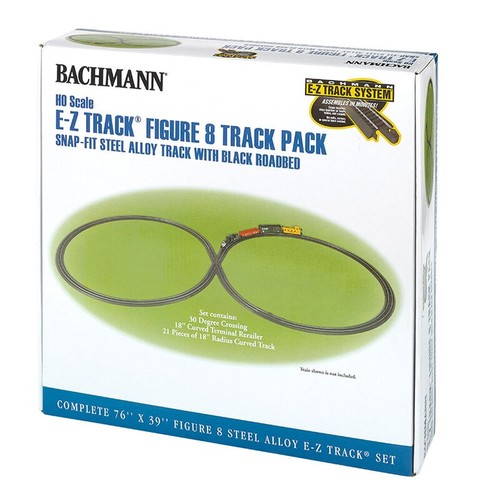 Figura de acero Bachmann HO EZ Track paquete de 8 pistas 44487 | Zustand: New