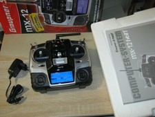 Graupner Sender MX 12  HOTT  2,4 Ghz  mit Akk...