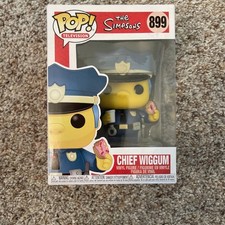 Funko Pop! Figura de vinilo Televisión: Los Simpson: CHIEF WIGGUM #899