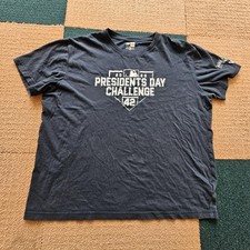 Camiseta Jackie Robinson Presidents Day Challenge 2020 2XL azul 42 MLB Å3a