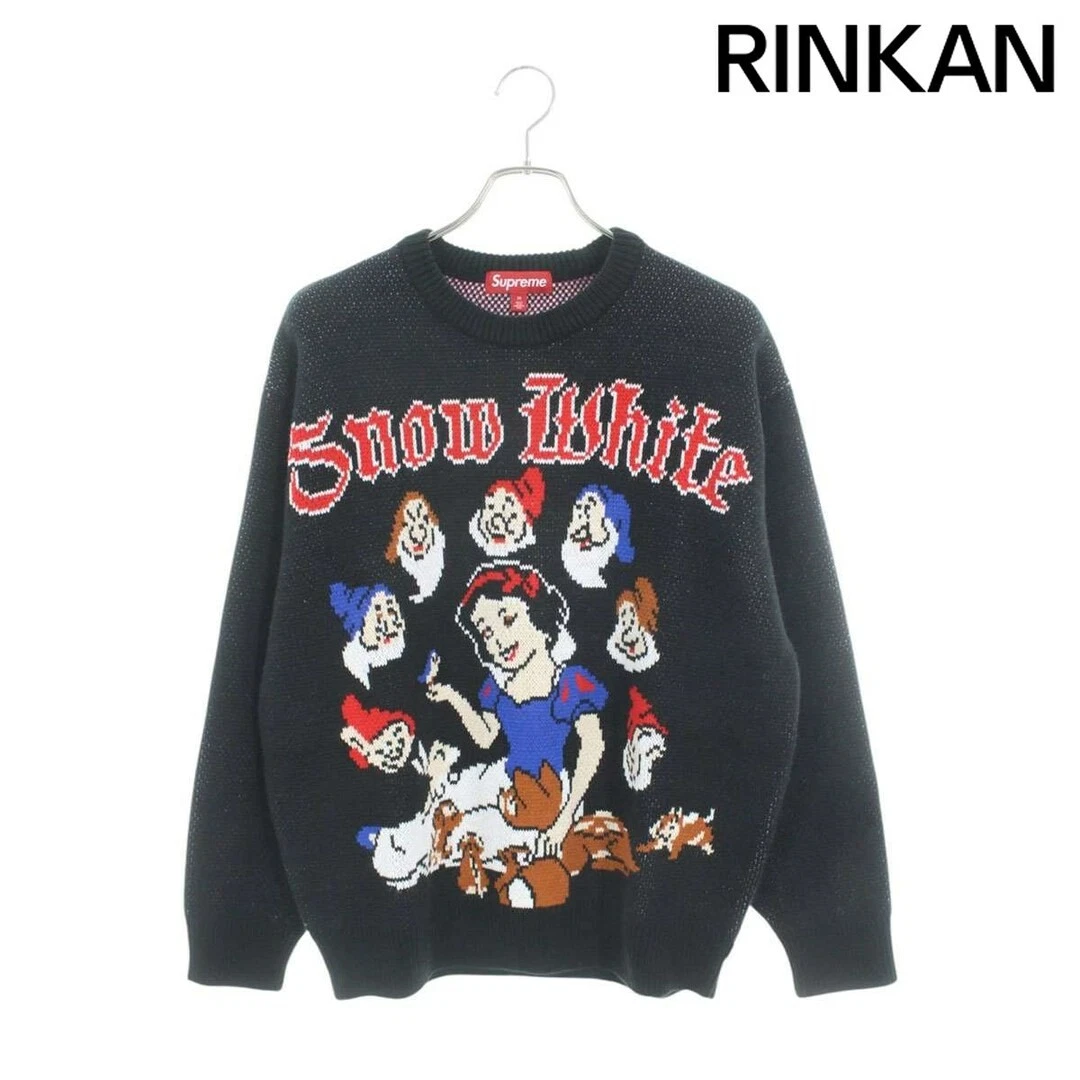 Pull blanc neige Supreme 24AW tricot homme M occasion 9f58b92c63e41e8439de7c41dad0b2c