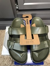 BIRKENSTOCK Arizona EVA Sandals in KHAKI 1019152 Size 8 NIB