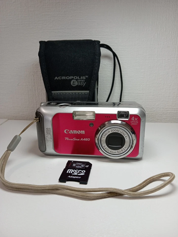 Canon PowerShot A460 pink 5 MP camera - Image 2 of 4