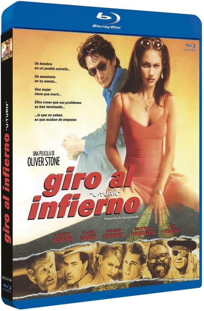 U Turn  (1997) - Blu Ray Disc - Sean Penn, Jennifer Lopez -