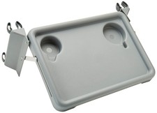 Lumex Folding Walker Tray with Cup Holders Clip-On Walker Accessory, Too