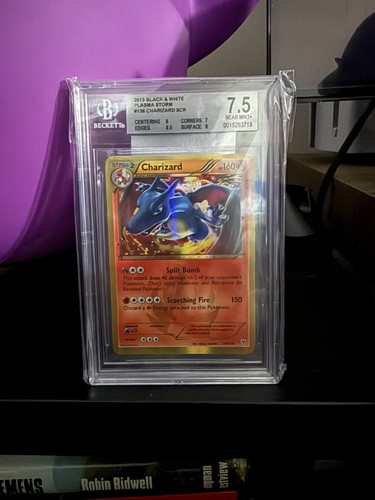 Charizard graded BGS 7.5 for sale on eBay