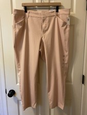 Old Navy High-Rise Pixie Skinny Pants Womens Size 20 Pink Secret Smooth Pockets