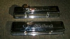 Vintage EDELBROCK Small Block 350 327 283 305 400 Chevy GMC Chrome Valve Covers