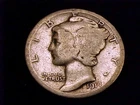 1917-D Mercury Dime, Good Grade