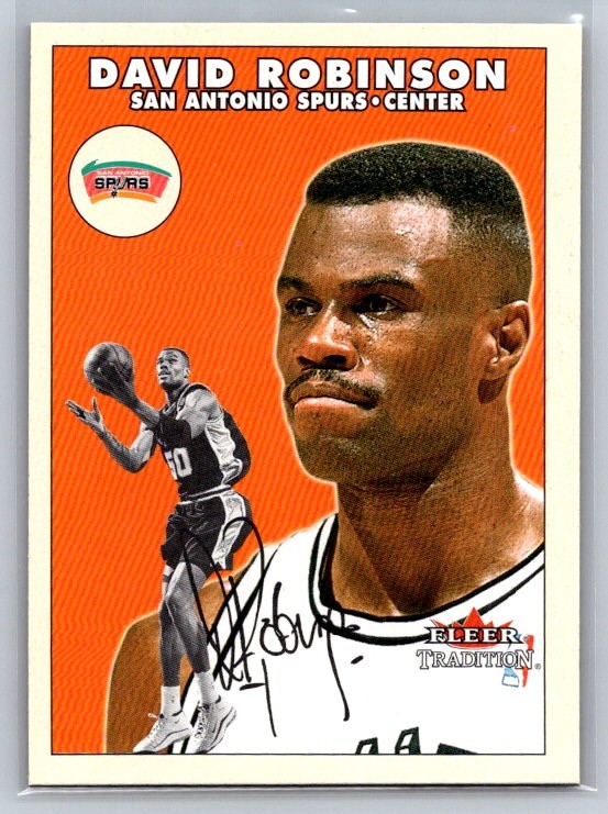 David Robinson 2000-01 Fleer Tradition #68 San Antonio Spurs