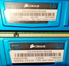Banchi RAM Corsair Vengeance LP DIMM 4 GB, (2X2)-1600