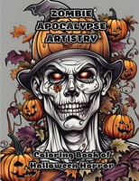 Zombie Apocalypse Artistry | Coloring Book Of Halloween Horror | Colorzen | Buch