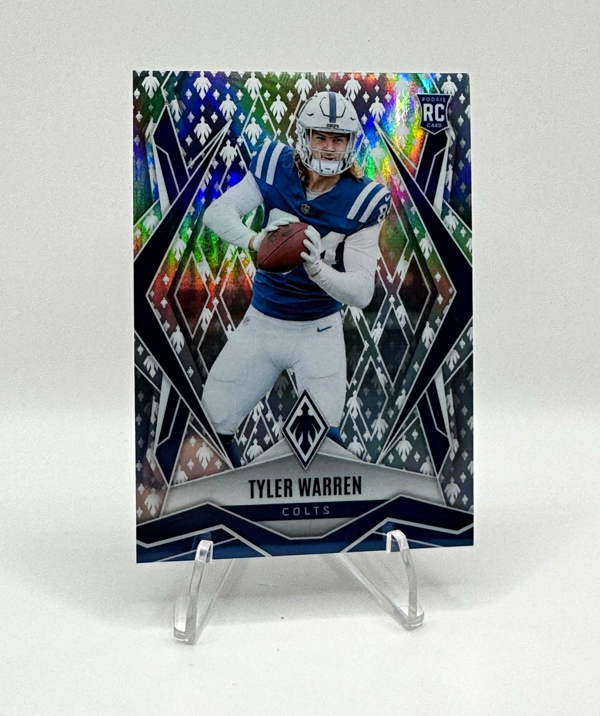 Panini 2025 Panini Phoenix Rookies Tyler Warren Colts RC Phoenix /149 #185
