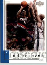 Scottie Pippen - 2000-01 UD Reserve - #68 - Basketball