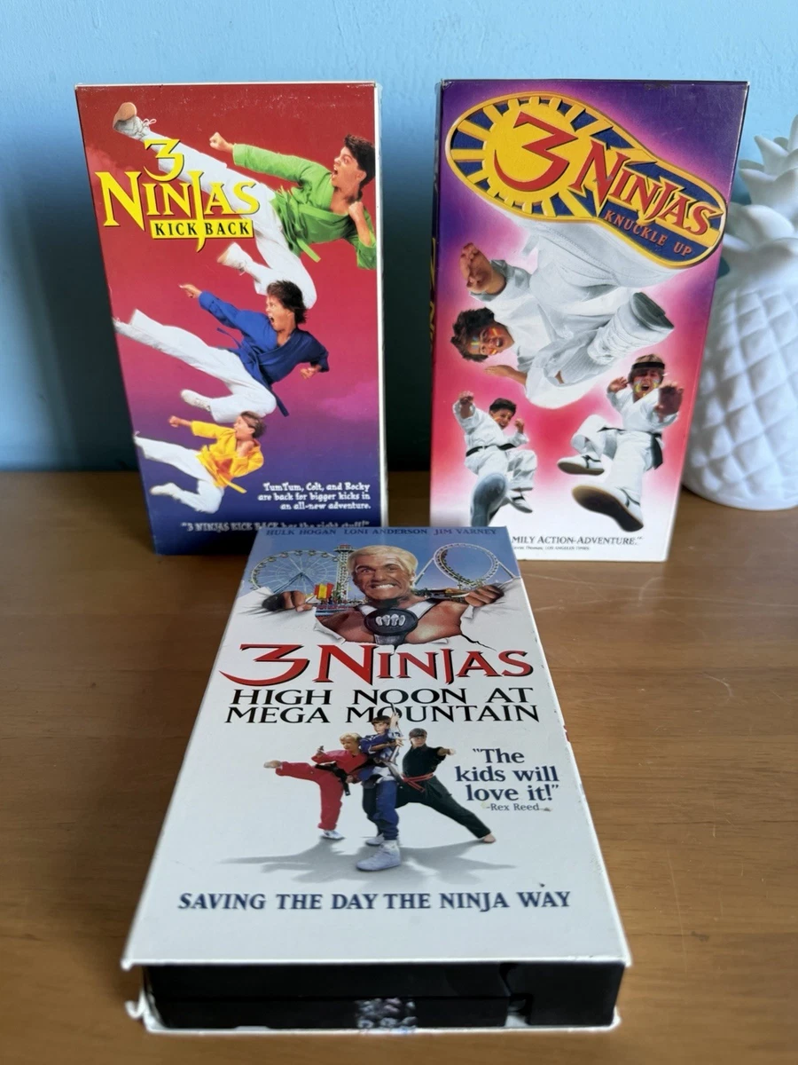 VHS Tapes Hulk Hogan 3 Ninjas for sale | eBay