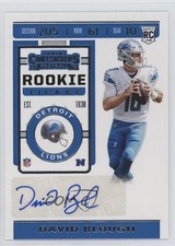 2019 Panini Contenders Rookie Ticket Variation David Blough #214 Auto 17fm