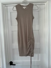 PINK ROSE RIBBED DRESS SIZE SMALL