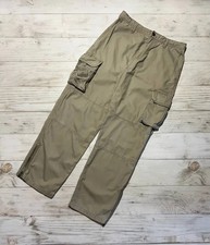 Vintage Oakley Software Cargo Pants Gorpcore 00s Tactical Men Size 33x33 Beige
