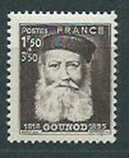 France - Courrier 1944 Yvert 601 ** Mnh Charles Gounod