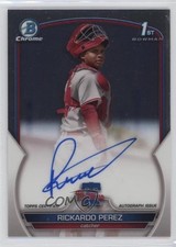 2023 Bowman Chrome Prospect Auto Rickardo Perez #CPA-RPZ Auto 13fz