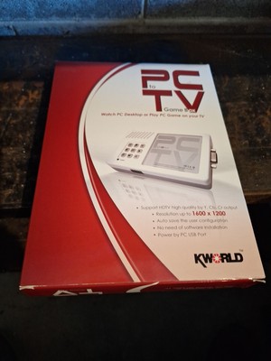 PC To TV Game Box New, retrofit your old pc to connect to your TV Open box ️