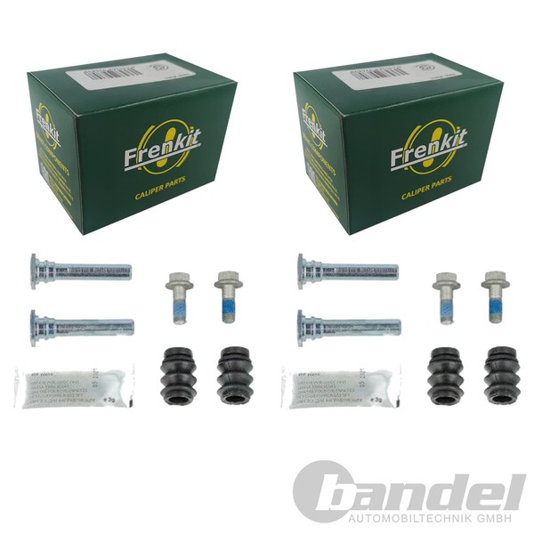 2X Frenkit FÜHRUNGSHÜLSEN-SATZ Bremssattel Vorne Passend FüR Chevrolet Aveo Epic-image
