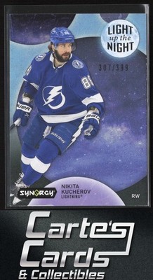 Nikita Kucherov 2022-23 UD Synergy #LN-NK Light Up the Night Blue 307/399