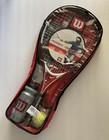 Wilson Roger Federer Junior Tennis Racket Set with Carry Case & Tennis Balls