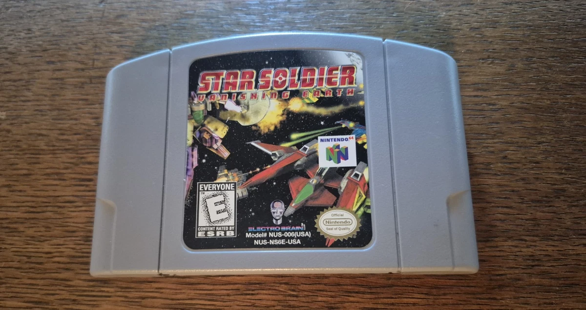 Nintendo 64 Star Soldier: Vanishing Earth Video Games for sale - eBay