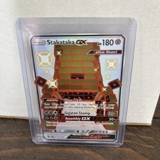 The Pokémon Company Stakataka GX 180 HP Ultra Rare Full Art Holo SV74/SV94 Eng