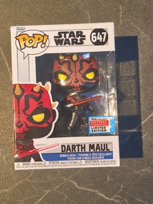 Funko Pop! Vinyl: Star Wars - Darth Maul 647 Fall Convention LIMITED EDITION