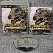 Jurassic: The Hunted (Sony PlayStation 3, 2009) CIB W/ Manual Tested Working