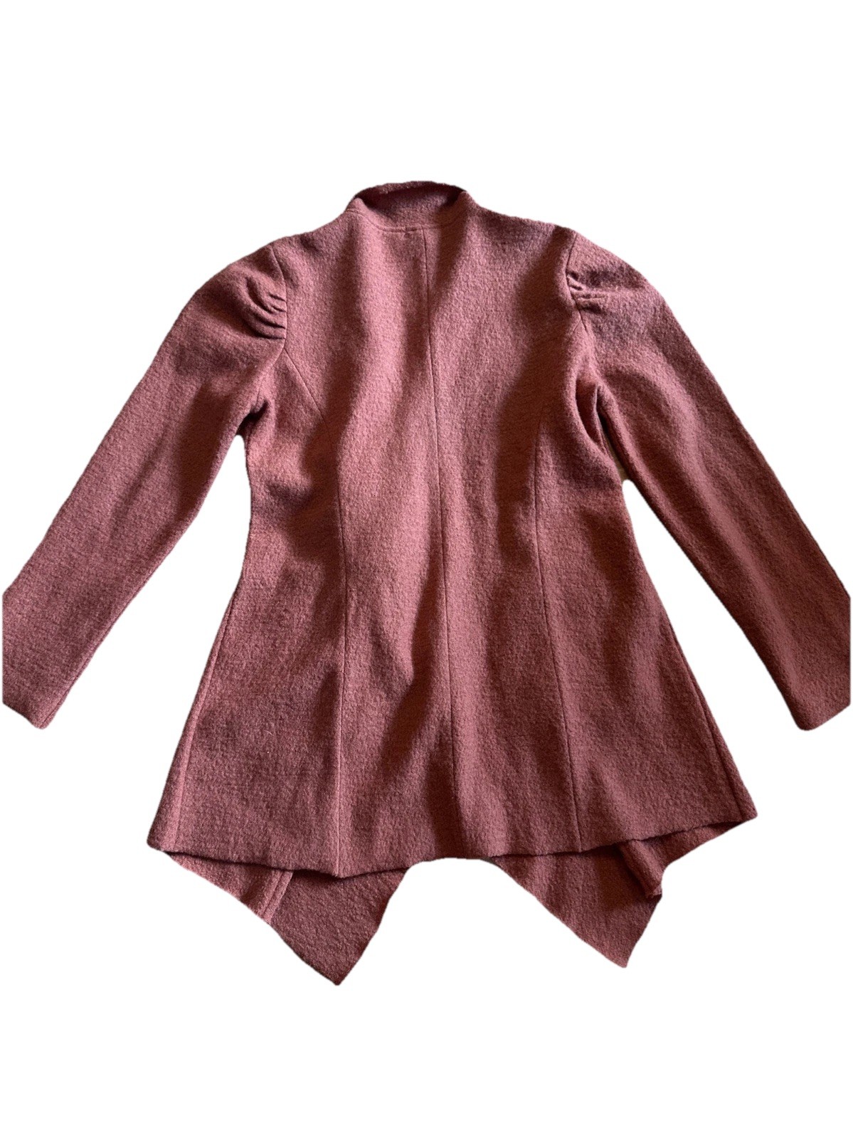 Spanner Wool Coat Orange Medium Quality Jacket  C… - image 2