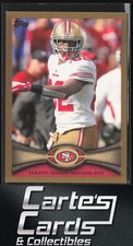 Mario Manningham 2012 Topps #426 Gold San Francisco 49ers 686/2012