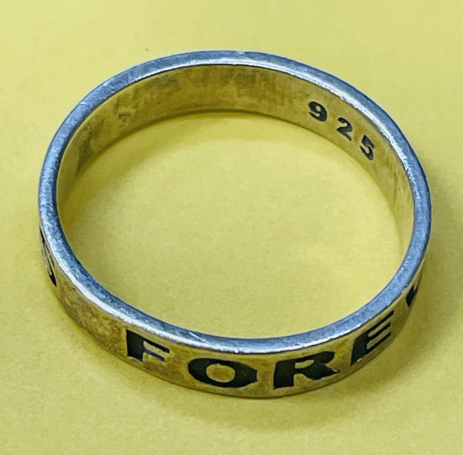 Engraved “Friends Forever” Solid Sterling Silver … - image 1