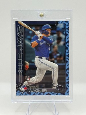2025 Topps Series 2 - Will Wagner #430 Team Color Border (RC) Rookie Blue Jays