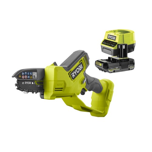Ryobi RY18PSX10A-0 Electric Pruning Saw Battery 18V ONE+ 10cm 6m/s Kit 2.0 Ah - Picture 7 of 7
