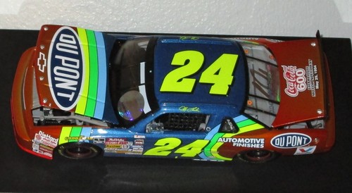 1994 JEFF GORDON #24 DUPONT CHARLOTTE WIN DUAL AUTOGRAPHED CANDY FINISH CAR#86 - Picture 14 of 20