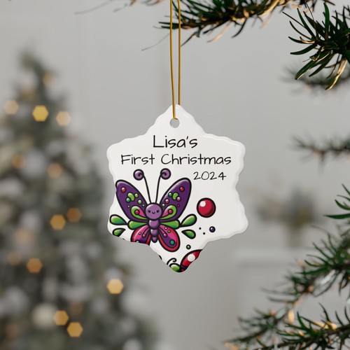 Erster Weihnachtsschmuck - erhältlich in 4 Formen, Weihnachtsgeschenke & Meilensteine - Bild 11 von 13