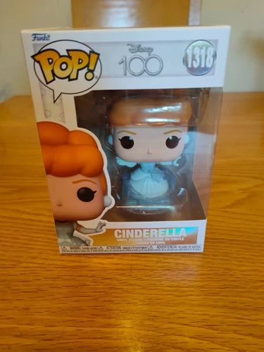 Funko Pop! Disney 100th Princess Cinderella Vinyl Figure #1318 BNIB Free UK P&P