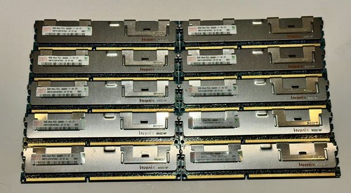 10x HYNIX HMT31GR7AFR4C-G7 8 GB 2Rx4 PC3 - 8500R (80 GB totali)